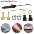 thumbnail image 3 of Bgsha Spray Wand Brass Barb with 3/8\" 1/4\" Hose Adjustable Replace Garden Sprayer, 3 of 4