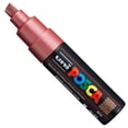 thumbnail image 4 of POSCA PC-8K Paint Marker Pen - 8mm Chisel Nib - Wallet of 8 Metallic Colors, 4 of 5