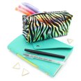 thumbnail image 4 of Pen+Gear Iridescent Animal Print Pencil Pouch with Zebra Stripe Design, 4 of 6