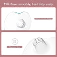 thumbnail image 4 of Momcozy Contact Nipple Shields, 100% Food-Grade Silicone, Ultra-Thin & Super-Soft, Made Without BPA/BPS, Include Carry Case, 17mm, 4 of 8