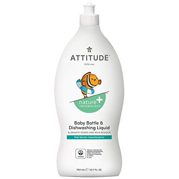 Attitude Bottle And Dishwashing Liquid - Pear Nectar, 23.7 Fluid Ounce