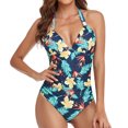 thumbnail image 4 of Dvkptbk Maillots de Bain Femmes Couvre-Maillots pour Maillots de Bain Femmes Femmes une-Pièce Maillots de Bain Unis Maillots de Bain Tenue de Plage Robe de Bain, 4 of 6