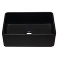 thumbnail image 1 of ALFI Brand AB3020SB-BM Évier de Cuisine de Style Ferme en Argile de Feu Simple Réversible de 30 Po - Noir Mat, 1 of 10