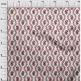 thumbnail image 3 of oneOone Tissu Popeline de Coton Sergé Bordeaux Tissu pour Robe Tissu Imprimé au Mètre 56 Pouces de Large-F4, 3 of 5