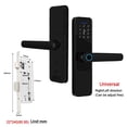 thumbnail image 2 of Serrure de Porte Intelligente avec Poignée, Entrée Sans Clé, Serrure de Porte pour Porte d'Entrée, Serrure Wi-Fi, Application Smart Life Free, Télécommande de Porte 35-120 mm, Installation Facile, 2 of 5