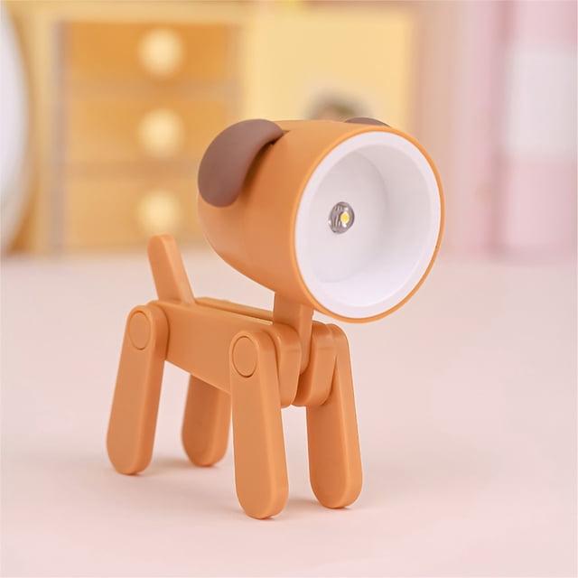 Cute Pet Night Light Student Dormitory Reading Mini Table Lamp Bedroom Sleep Lamp Desktop Creative Decoration