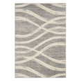 thumbnail image 1 of Safavieh Adirondack Collection ADR125B Modern Wave Distressed Non-Shedding Stain Resistant Living Room Bedroom Area Rug, 6' x 9', Grey / Cream, 1 of 4
