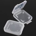 thumbnail image 2 of Collection Clear Plastic SDSDHCSDXCSecure Digital Memory Card Case Holder Compatible for SanDiskKingstonTranscendSamsung Memory Card 300 Pack, 2 of 4