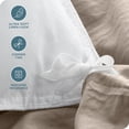 thumbnail image 2 of Bare Home Housse de Couette Sablée - Ultra Douce - Premium 1800 Collection - Ensemble 3 Pcs - Très Grand, Galet, 2 of 7