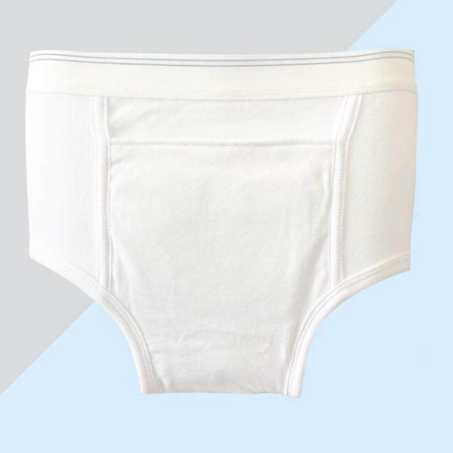 Langgg Lavable Absorption Aide à l'Incontinence Coton Hommes Hommes sous-Vêtements d'Incontinence sous-Vêtements Caleçons Courts pour Hommes Hommes Incontinence pour Hommes TTG