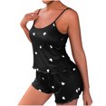 thumbnail image 2 of tumgatte Ensemble de Pyjama Sans Manches à Imprimé d'Été pour Femme jusqu'à 45 % de Rabais jusqu'à 60 % de Rabais Veille de Noël, 2 of 4
