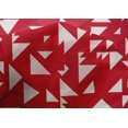 thumbnail image 5 of oneOone Cotton Silk Fabric Triangle Geometric Print Fabric BTY 42 Inch Wide, 5 of 5
