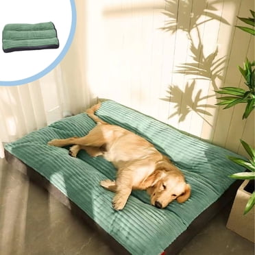 Czzoypi Dog Crate Bed for Medium Dog, Washable Dog Bed for Crate with Bolster, Pet Crate Beds for Medium Sized Dogs Non Skid Bottom, 23.62x18.5x2.77in