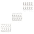thumbnail image 3 of Maytalsory 10pcs Metal Carabiners Lobster Claw For Keychain - Strong And Functional Accessories For Easy Key Bright silver 3Set, 3 of 6