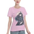 thumbnail image 2 of T-Shirt Basique à Manches Courtes pour Femmes Demon Slayer : Shitou Wuichiro, 2 of 6