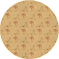 thumbnail image 1 of Ahgly Company Tapis d'Intérieur Ronds Transitionnels Orange Lavables à la Machine, 7 Pieds Rond, 1 of 7