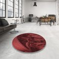 thumbnail image 4 of Ahgly Company Tapis d'Intérieur Rectangulaires Transitionnels Rouges Lavables à la Machine, 8 Pieds x 12 Pieds, 4 of 7