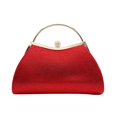 thumbnail image 2 of Sac Pochette de Soirée pour Femmes Chaîne Strass Étincelant Sac à Main Élégant Sacs Messager, 2 of 9