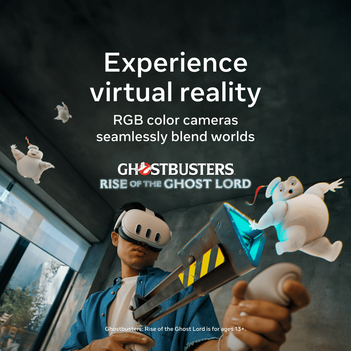 Meta Quest 3 512GB — Dive into Virtual Reality — Level Up with Double the Storage — All-In-One Headset — Get a 3-Month Trial of Meta Horizon+ Included