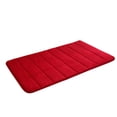 thumbnail image 1 of Bigersell Bath Mats for Bathroom Clearance Comfortable, Soft, Water Absorption, Machine Wash, Non-Slip, Thick, Easy to Dry for Bathroom Floor Rugs Bath Mat Red, 1 of 2