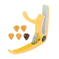 thumbnail image 3 of Guitar Capo Set, Electric Guitar Capo ABS  For Ukulele For Mandolin Yellow, 3 of 8