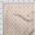thumbnail image 3 of oneOone Polyester Spandex Orange Fabric Block Craft Projects Decor Fabric Printed By The Yard 56 Inch Wide-NK, 3 of 5