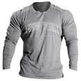 thumbnail image 1 of Fashion Trend Letters Raglan Long Sleeve Tee for Men Casual Daily Wear Shirt with Comfortable Fit Street Style Top, 1 of 2