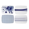 thumbnail image 2 of Royal Doulton Pacific Mixed Patterns Cheese Boards Set of 4, 2 of 5
