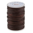 thumbnail image 2 of jifeng 70 Meters Coffee Flat Thread Cord 1.2mm for Leather Craft Bag Wallet as described, 2 of 9