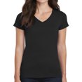 thumbnail image 1 of Gildan - T-Shirt à Col en V pour Femmes en Coton Épais, 1 of 1