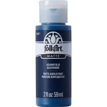 Peinture acrylique mate FolkArt, 2 oz, Bleu Marine