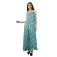 thumbnail image 2 of Moomaya Tenue d'Été pour Femmes en Rayonne Imprimée Partout Robes de Soirée Grande Taille, 2 of 4