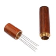 thumbnail image 1 of Oleegame 1PC Espressos Coffee Stirrer Professionals Espressos Stirring Distribution Tool Coffee Powder Hand Tampers Distributor Stainless Steel Needle Natural Wood Handle And Stand, 1 of 6