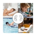 thumbnail image 1 of Ear Plugs for Sleeping, Super Soft Sound Insulation, Reusable Noise Reduction, Hearing Protection, Washable Earplugs for Concentration, Travel, Commuting, 1 of 7