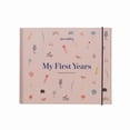 thumbnail image 1 of Specialday My First Years Baby Memory Book | Pregnancy to Age 7 Keepsake Journal | Expandable Ring Binder Baby Book with Pockets | Premium FSC Paper Memory Album | Rose Baby Journal Album, 1 of 7