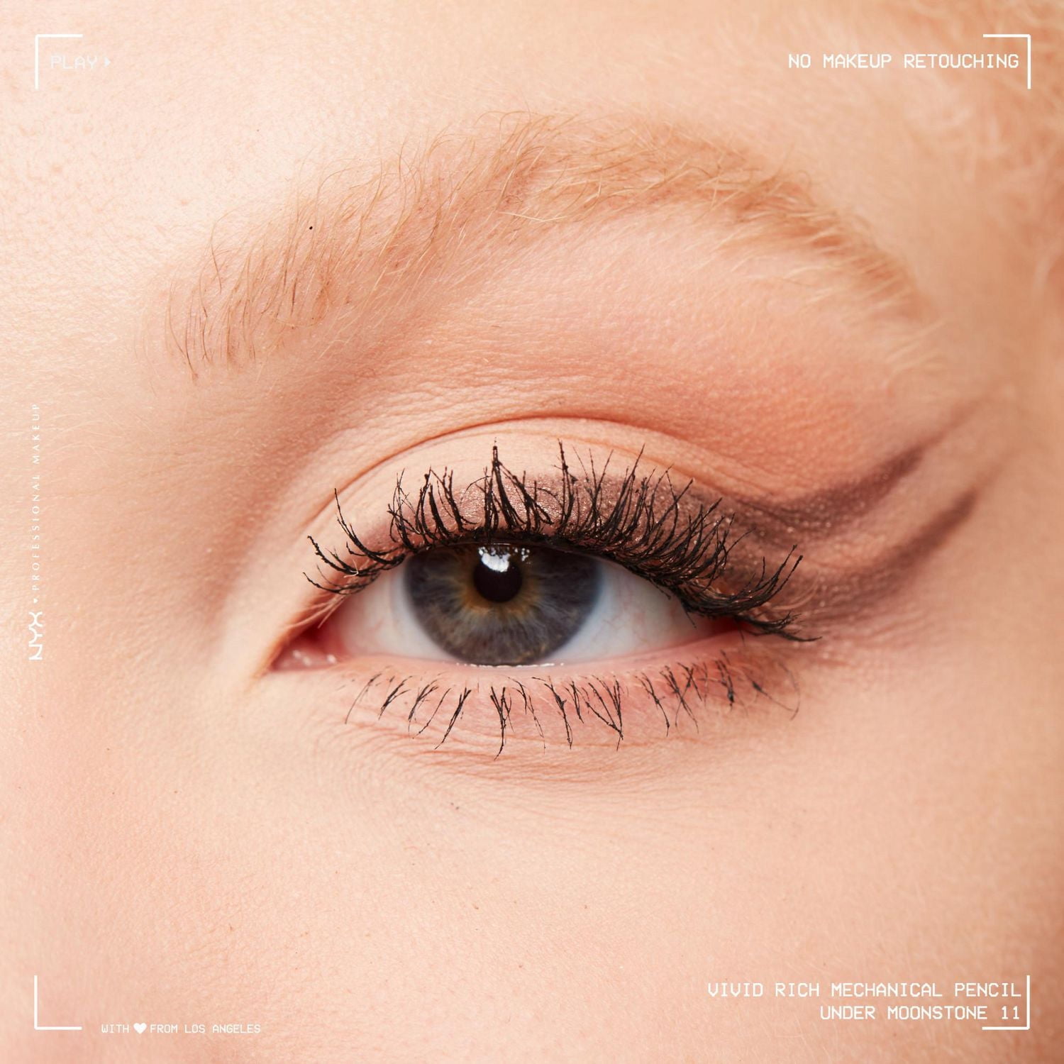 NYX PROFESSIONAL MAKEUP, Liner rétractable Vivid Rich, Crayon pour les yeux, Nuances riches, Formule végane
