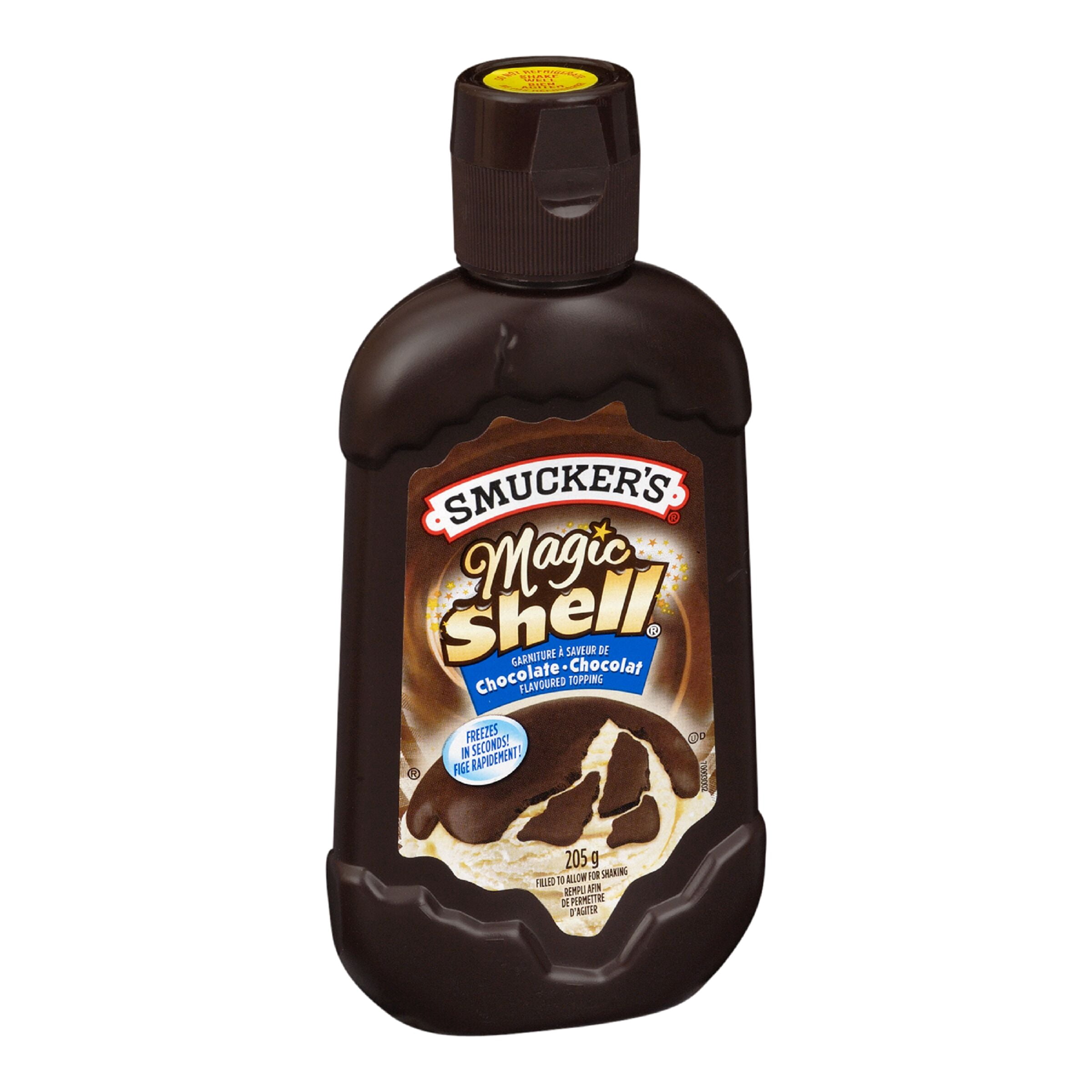 Smucker's Magic Shell, Chocolate Flavoured Topping, 205g