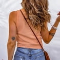 thumbnail image 2 of JDQJBZ Womens Sleeveless Sweater Vest Knit Solid Color Round Neck Sleeveless Fitted Top, 2 of 5