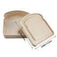 thumbnail image 3 of Oleegame 2PC Produce Storage Fiber Portable Lunch Box Sandwich Box Large Capacity Bento Box, 3 of 9
