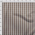 thumbnail image 3 of oneOone Cotton Silk Fabric Check Kasuri Fabric Prints By Yard 42 Inch Wide, 3 of 4