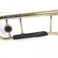 thumbnail image 2 of Mosiee 1 Pcs Hand Protection Pull Tube Sleeve Trombone Trumpet Handguard Cushion Leather Sax Trombone Protective Neck Cover Parts, 2 of 9