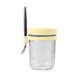 thumbnail image 4 of Overnight Oats Containers With Lids And Spoons Mason Jars With Removable Separate Compartments Airtight And Leak Proof Glass Jars For Chia Yogurt And Oatmeal, 4 of 8