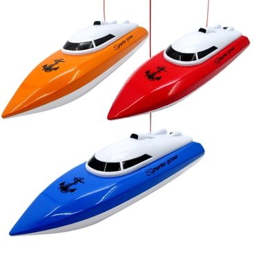 RC Boat 4CH Remote Control High Speed Battery Operated Racing Boat Pool Toy