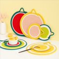 thumbnail image 4 of Tapis de Fondue Chinoise Réutilisable Résistant à l'Usure Fournitures de Cuisine Résistant à la Chaleur Coussinets d'Isolation pour Table à Manger, 4 of 10