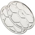 thumbnail image 1 of MesaSe Stainless Steel Steamer Food Rack Water Bath Canner with for Canning Kitchen 2 Pcs, 1 of 6