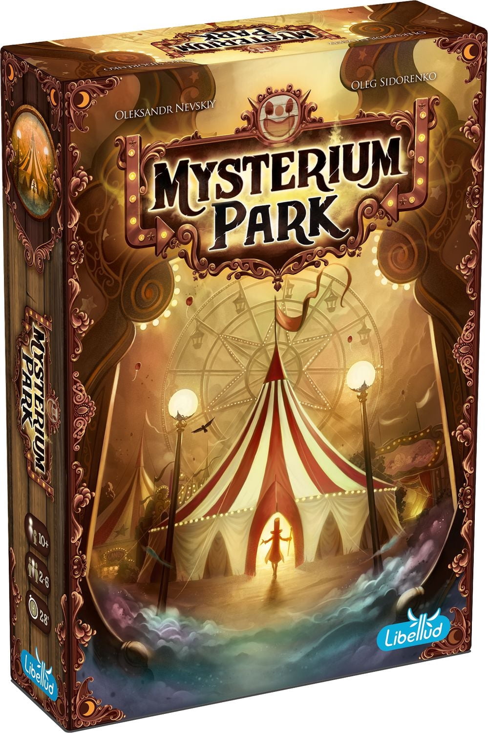 Mysterium Park – Multilingual Edition (English/French) – Cooperative Deduction Board Game – Ages 10+, by Asmodee / Libellud