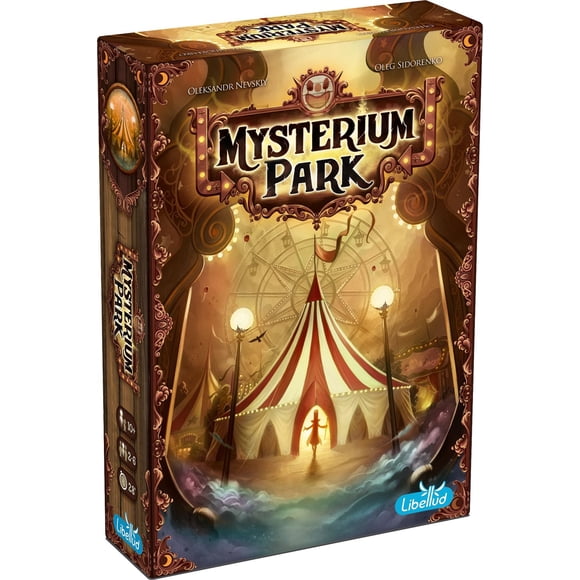 Mysterium Park – Multilingual Edition (English/French) – Cooperative Deduction Board Game – Ages 10+, by Asmodee / Libellud