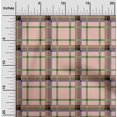 thumbnail image 1 of oneOone Viscose Chiffon Fabric Tartan Check Decor Fabric Printed BTY 42 Inch Wide, 1 of 4