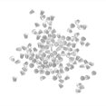 thumbnail image 1 of 100 Pcs Dos de Boucles d'Oreilles en Plastique Transparent (Blanc), 1 of 8