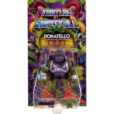 Maîtres de l'Univers Les Tortues Ninja Figurine Articulée de 6 Pouces Turtles Of Grayskull Vague 5 - Donatello